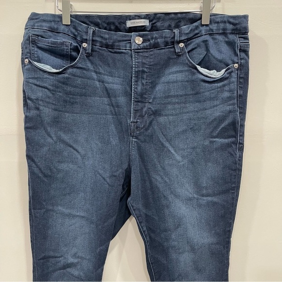 Good American Good Legs Jeans Plus Size 22 High Waist - Picture 3 of 12